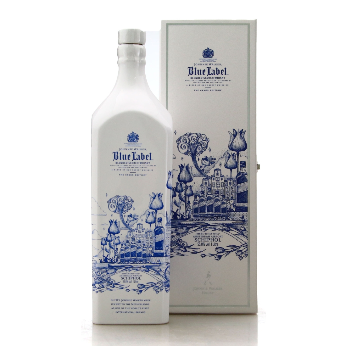 Johnnie Walker Blue Label The Casks Edition 1 Litre / Schiphol Airport