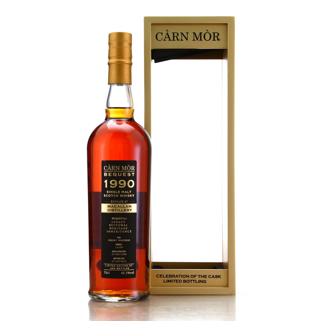 Macallan 1990 Carn Mor / Legacy Bestowal Heritage Inheritance