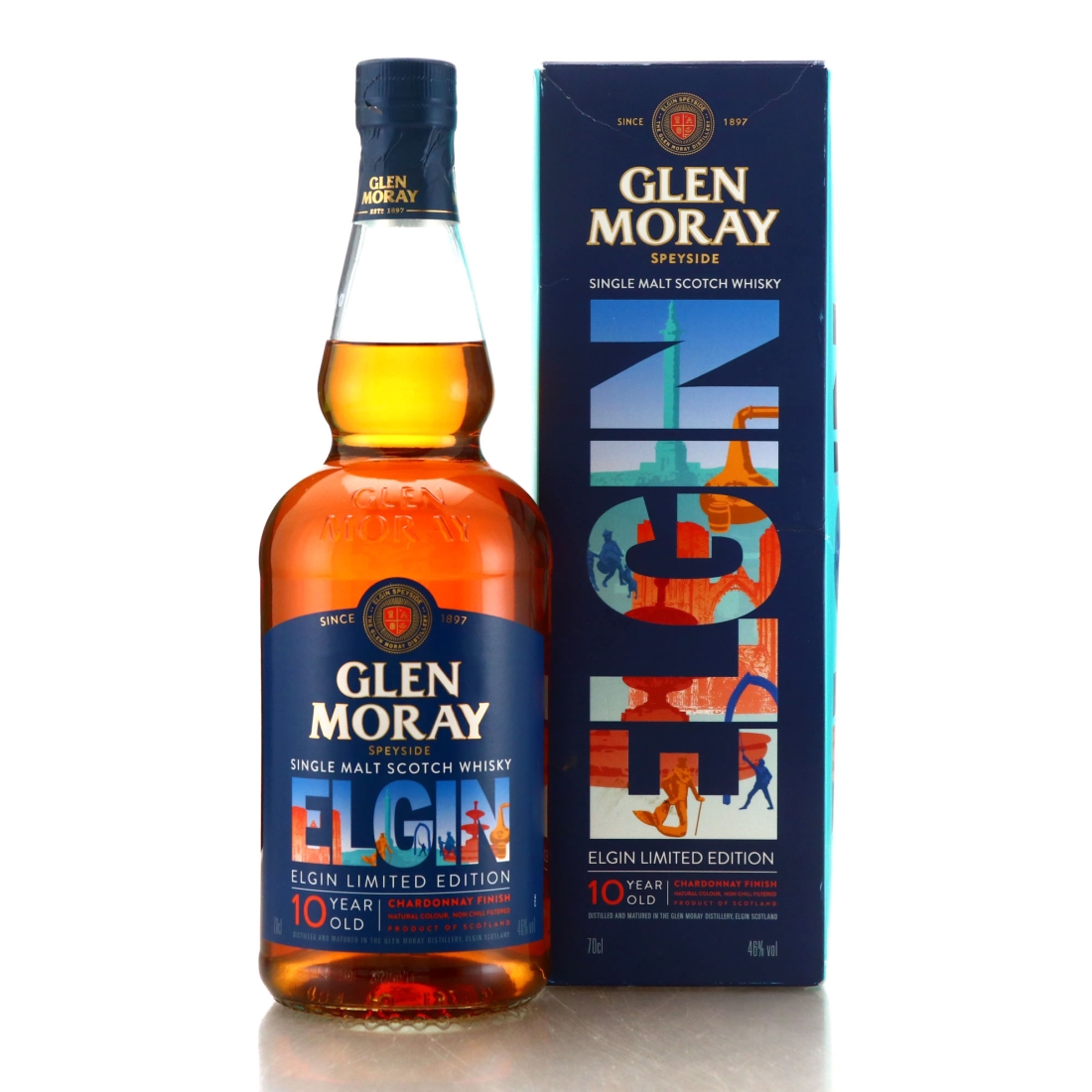 Glen Moray 10 Year Old Chardonnay Finish / Elgin Limited Edition