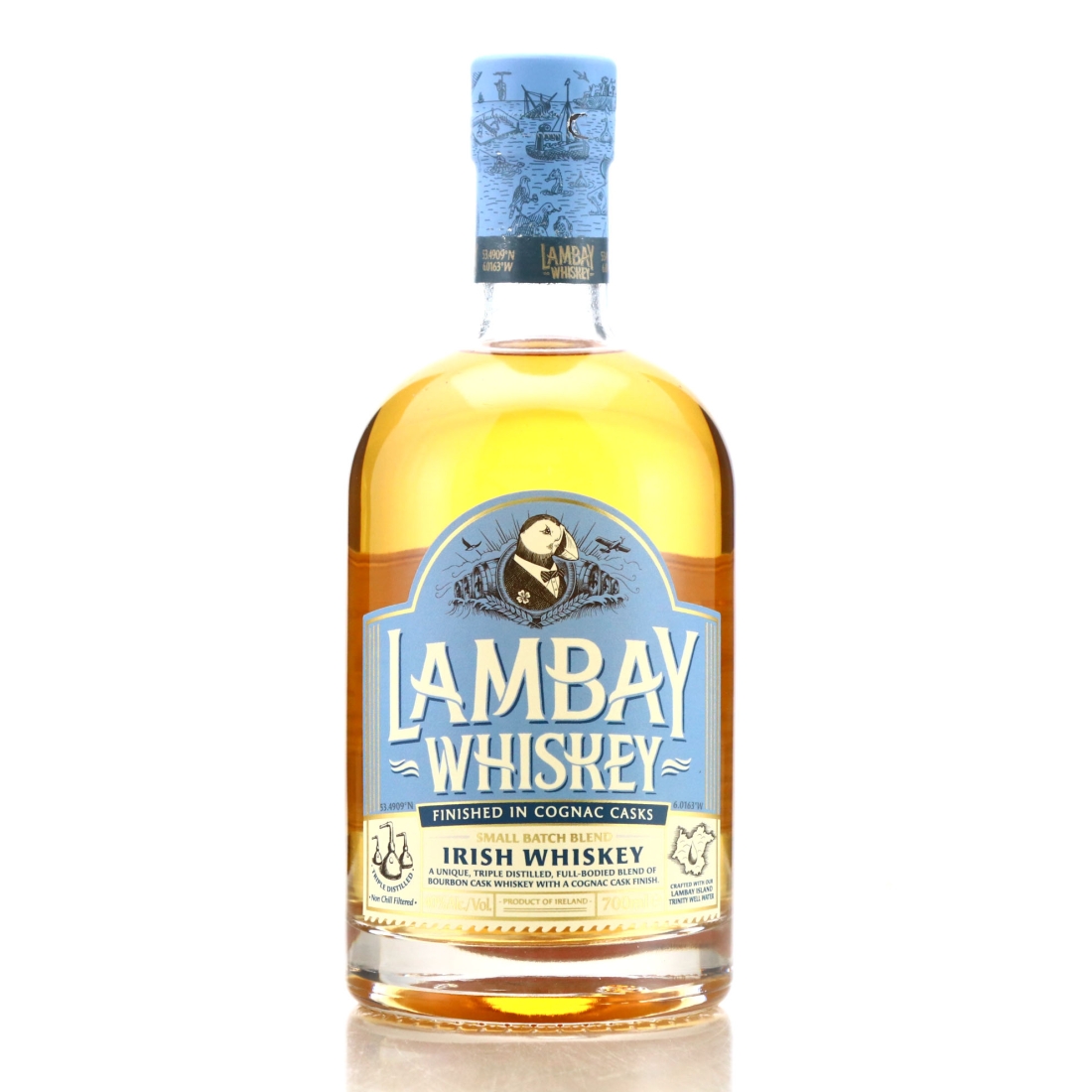 Lambay Cognac Finish Irish Whiskey 