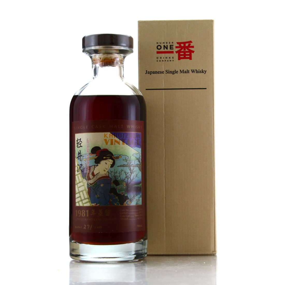 Karuizawa 1981 Single Cask #2100 / Geisha Label
