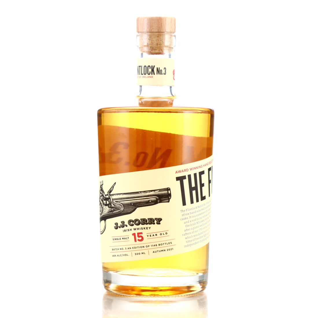 J.J. Corry 15 Year Old The Flintloch No.3 50cl