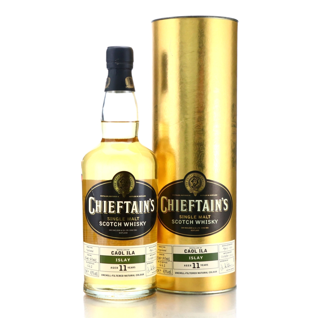 Caol Ila 1992 Chieftain's 11 Year Old