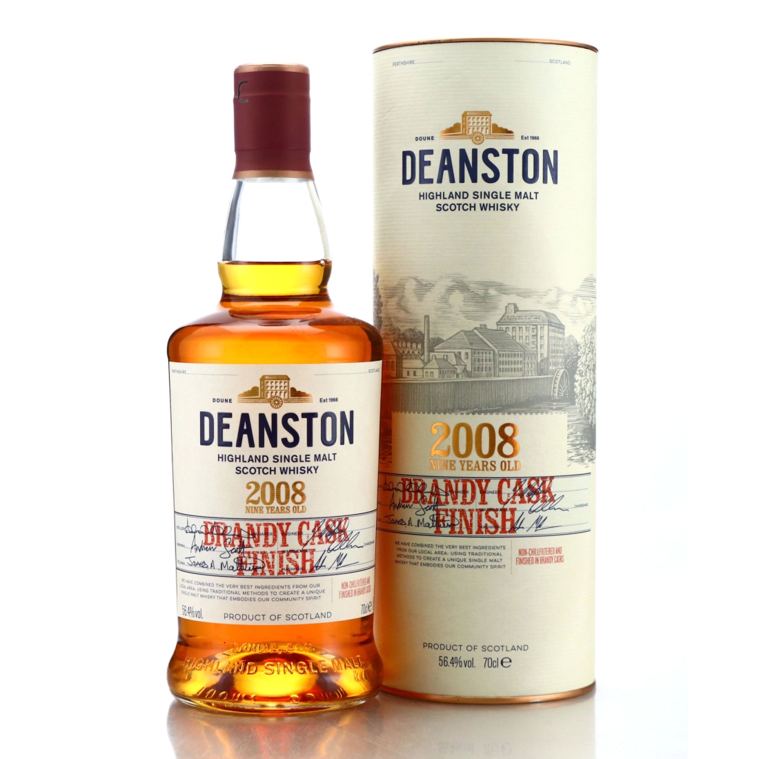 Deanston 2008 Brandy Cask Finish 9 Year Old