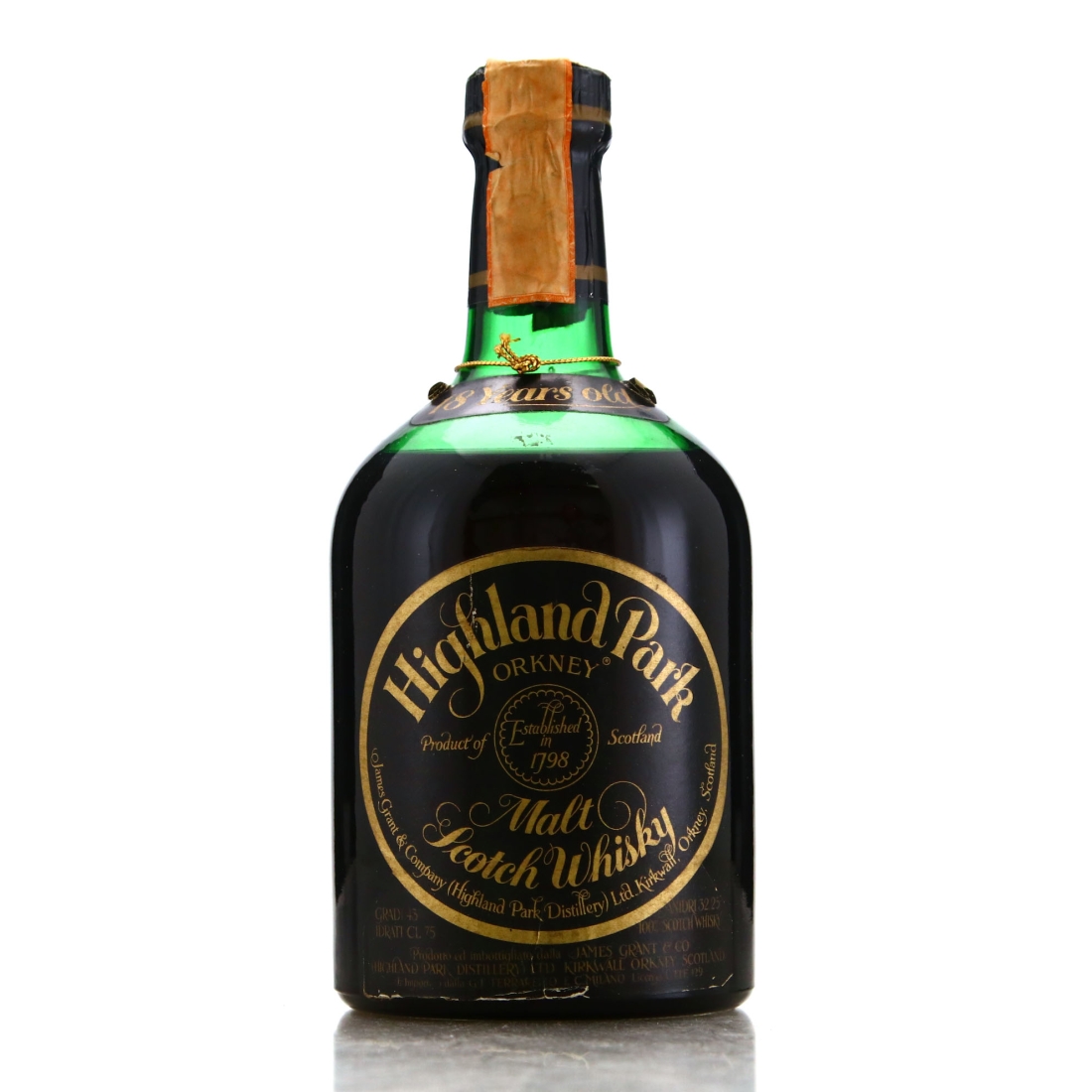 Highland Park 18 Year Old 1970s / Ferraretto Import