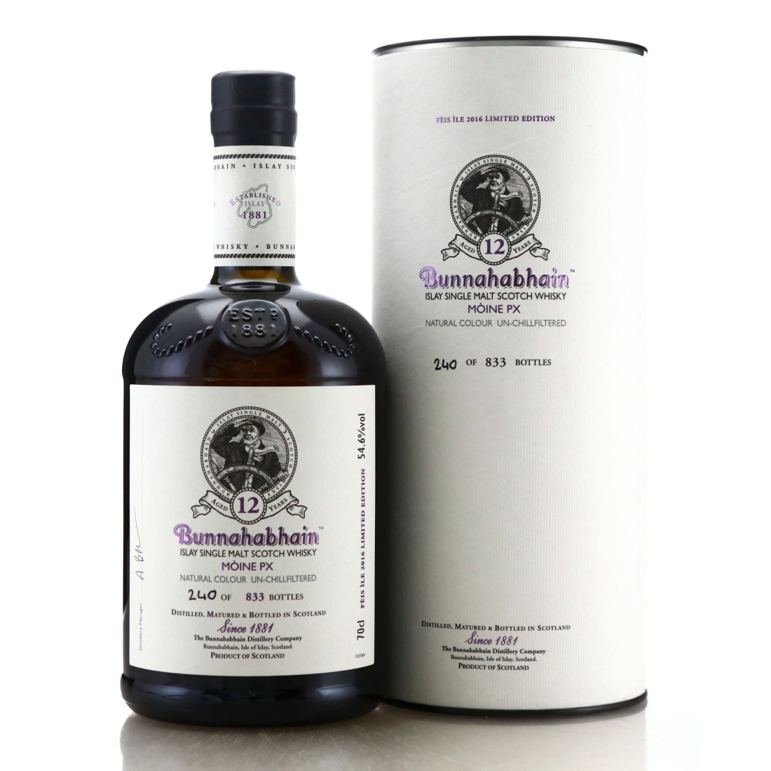 Bunnahabhain Moine 12 Year Old PX / Feis Ile 2016