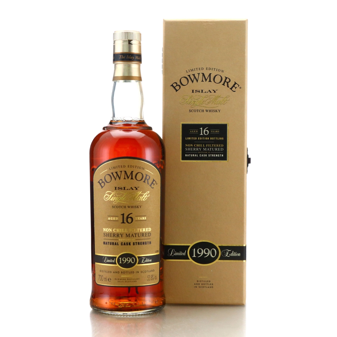 Bowmore 1990 Sherry Matured 16 Year Old