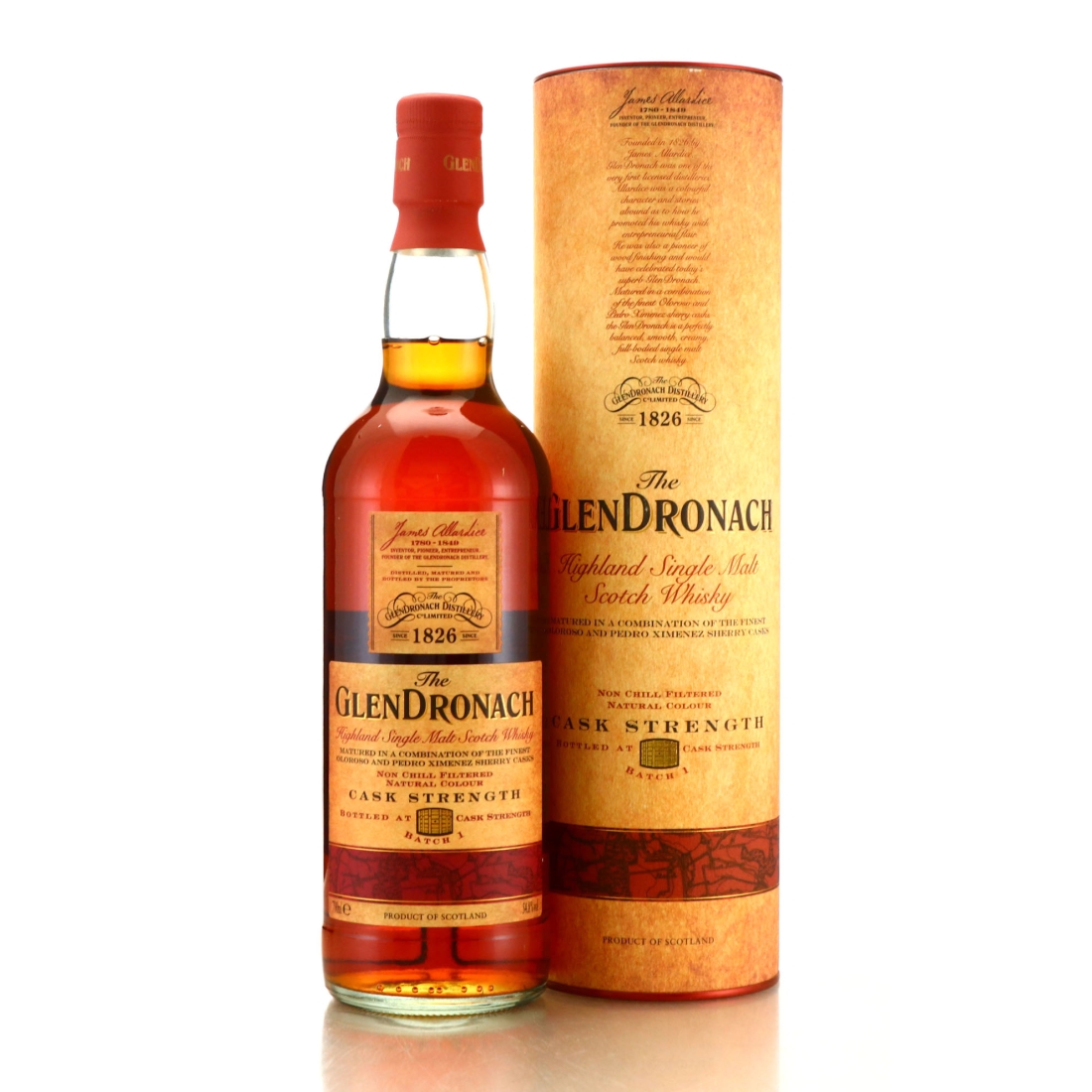 Glendronach Cask Strength Batch #1
