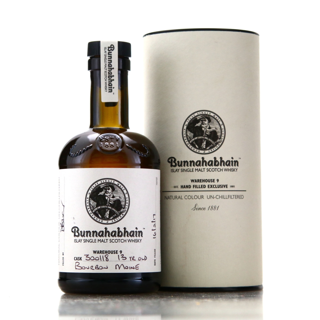 Bunnahabhain Moine 13 Year Old Hand Filled #300118 20cl / Bourbon