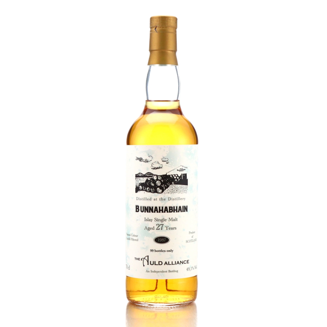 Bunnahabhain 1987 Auld Alliance 27 Year Old