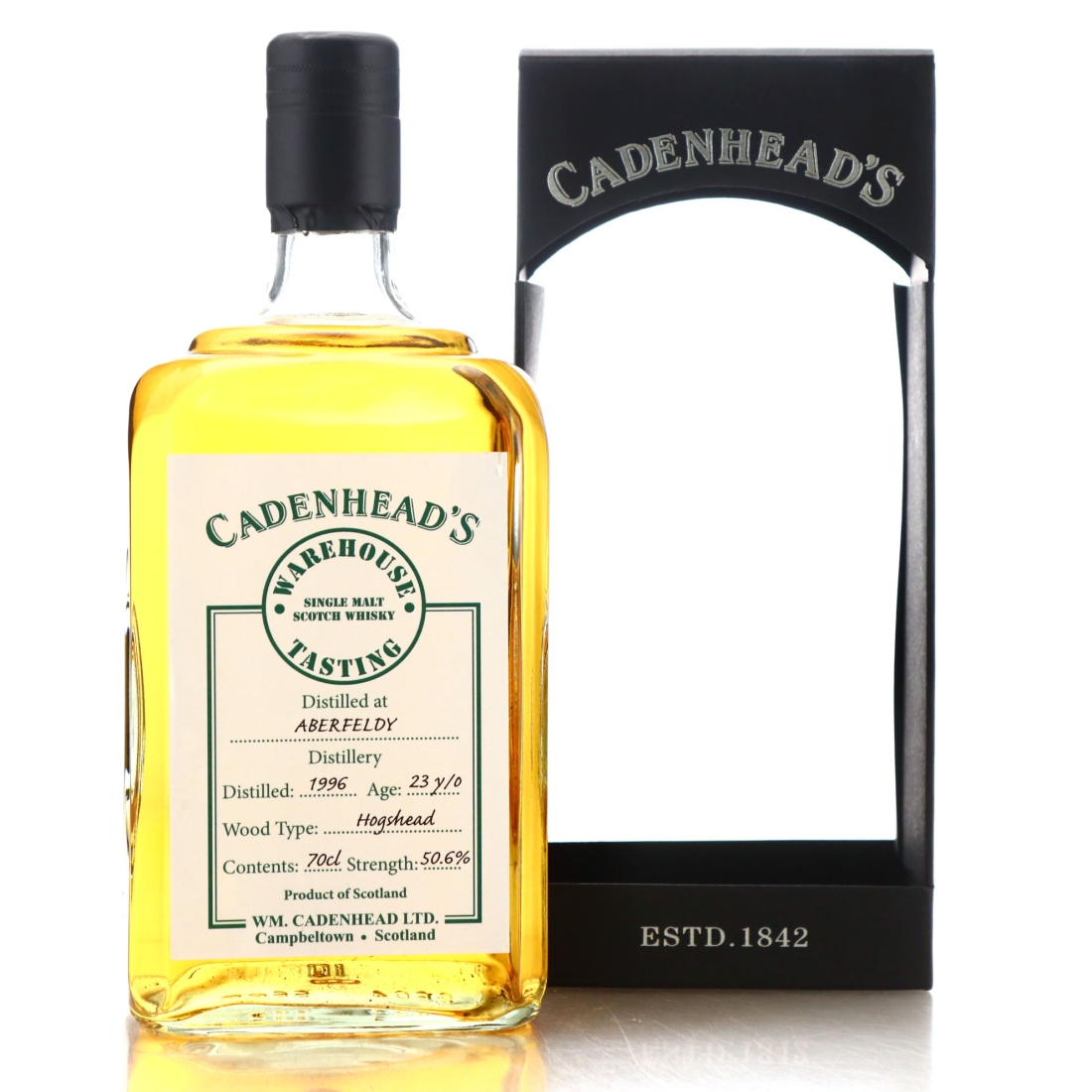Aberfeldy 1996 Cadenhead's 23 Year Old Warehouse Tasting