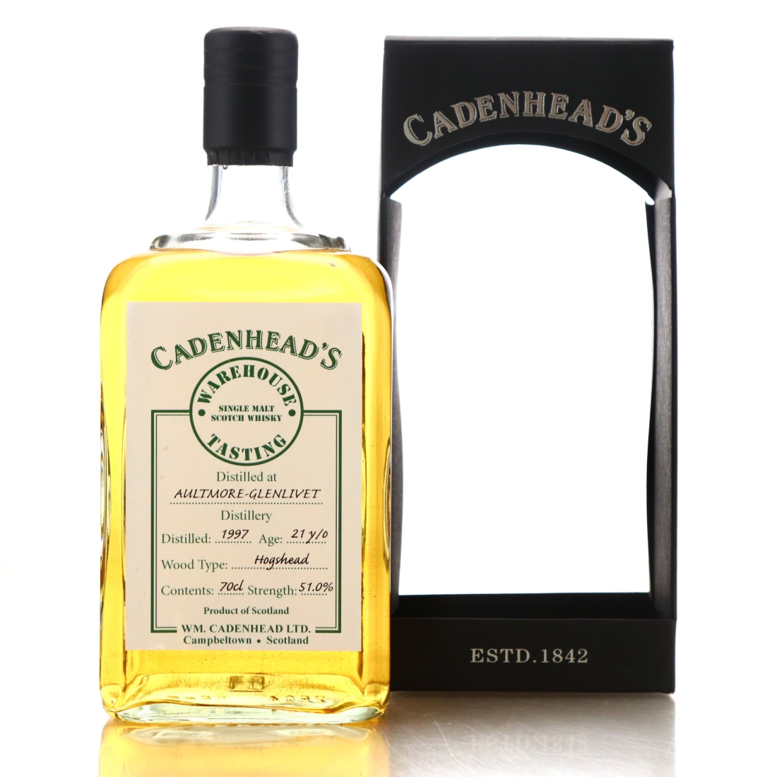 Aultmore 1997 Cadenhead's 21 Year Old Warehouse Tasting