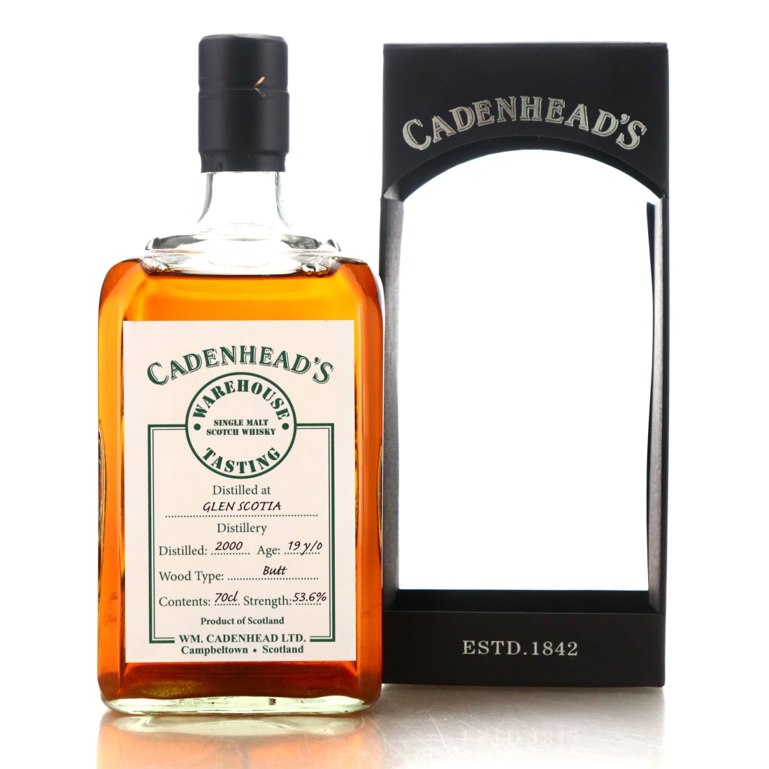 Glen Scotia 2000 Cadenhead's 19 Year Old Warehouse Tasting