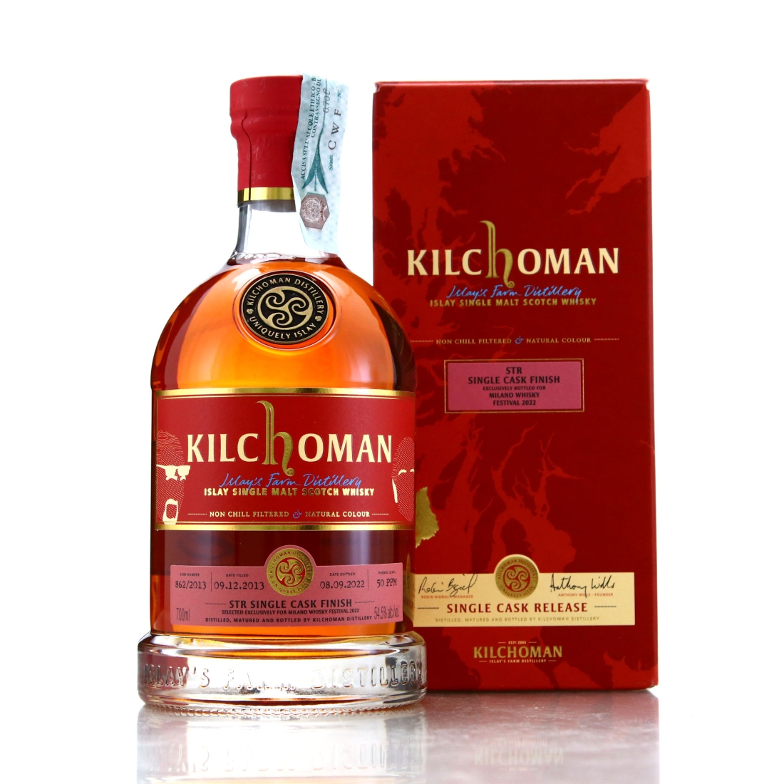 Kilchoman 2007 Single STR Cask Finish #862 / Milano Whisky Festival 2022