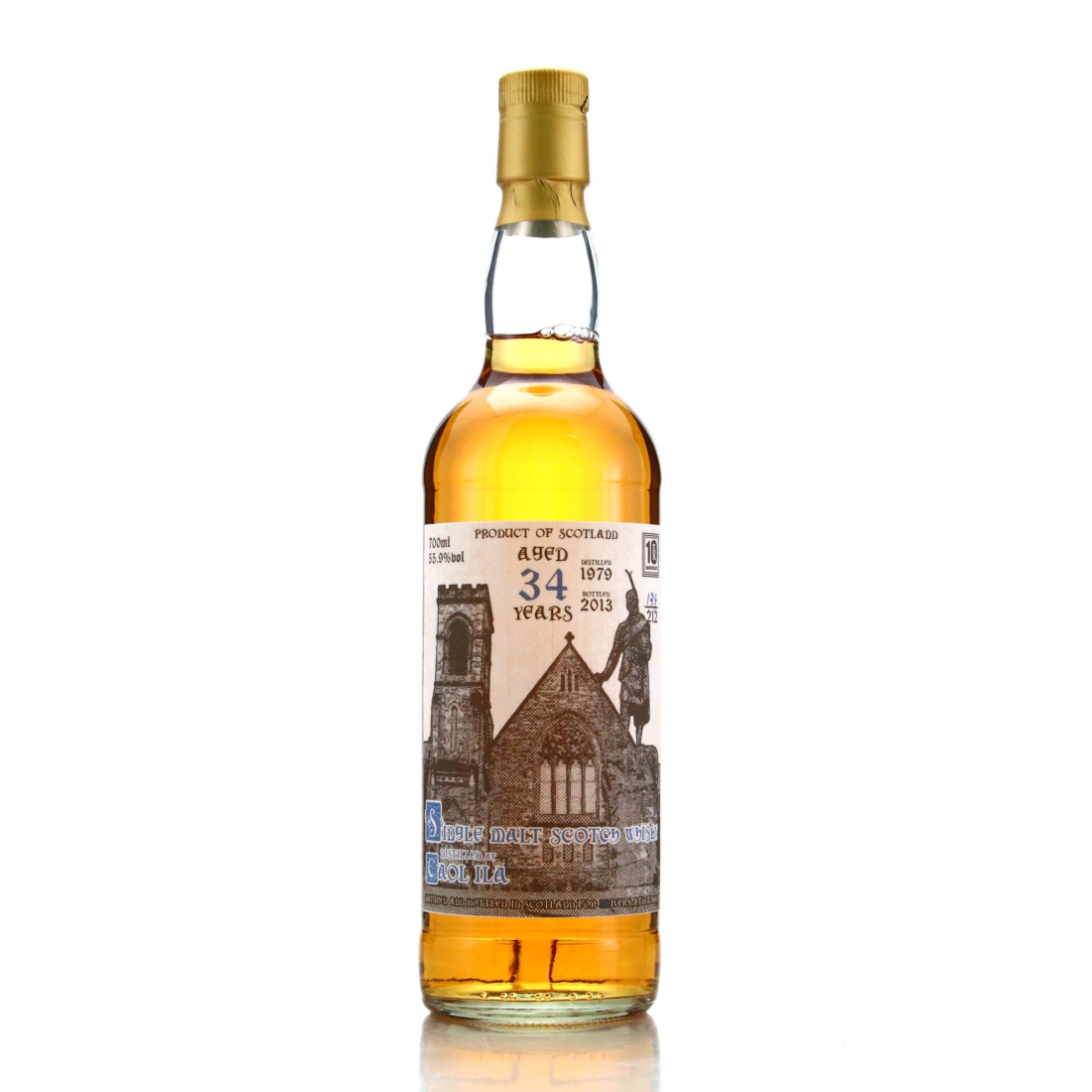 Caol Ila 1979 Three Rivers 34 Year Old / 10th Anniversary 