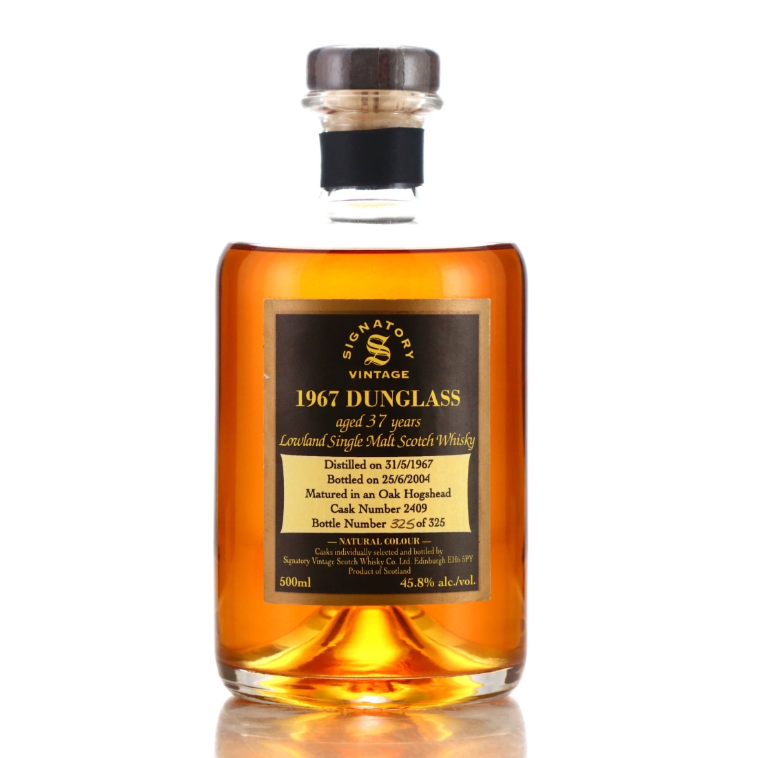 Dunglass 1967 Signatory Vintage Rare Reserve 50cl