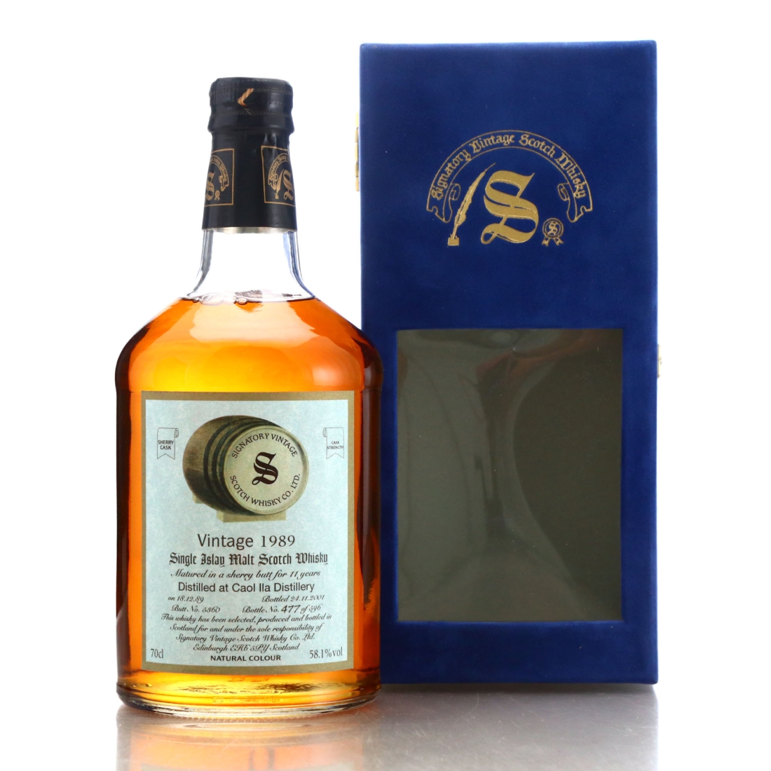 Caol Ila 1989 Signatory Vintage 11 Year Old