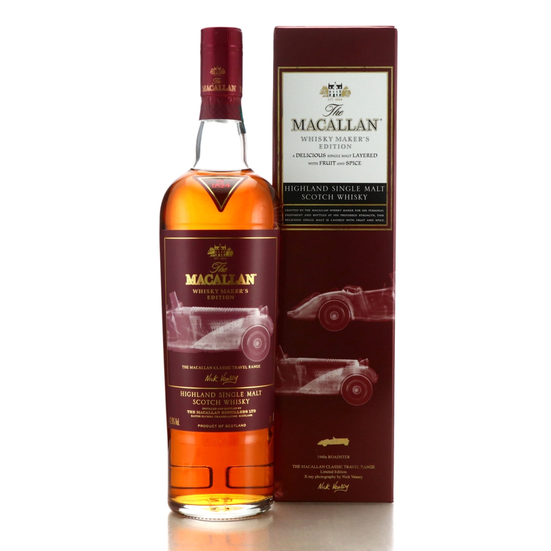 Macallan Whisky Maker's Edition 1940s Roadster / Nick Veasey Classic Travel