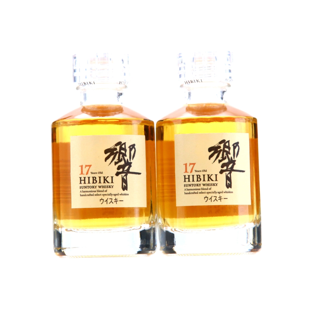 Hibiki 17 Year Old Miniature x 2
