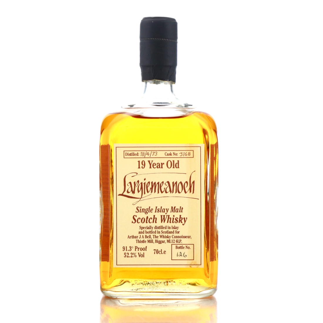 Bowmore 'Largiemeanoch' 1973 Whisky Connoisseur 19 Year Old