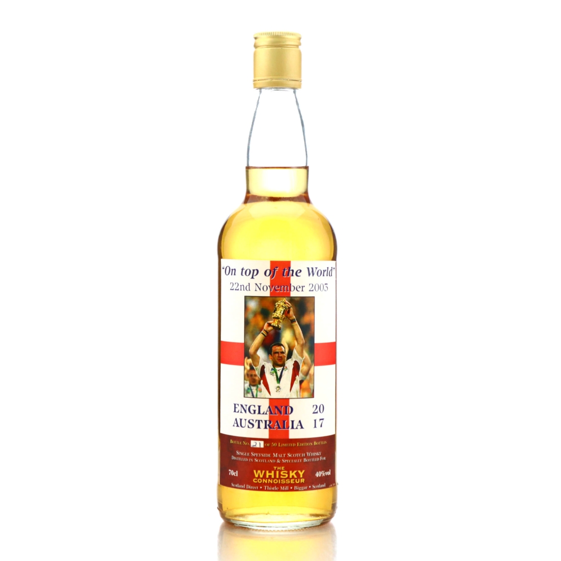 Whisky Connoisseur On Top of the World / Rugby World Cup 2003