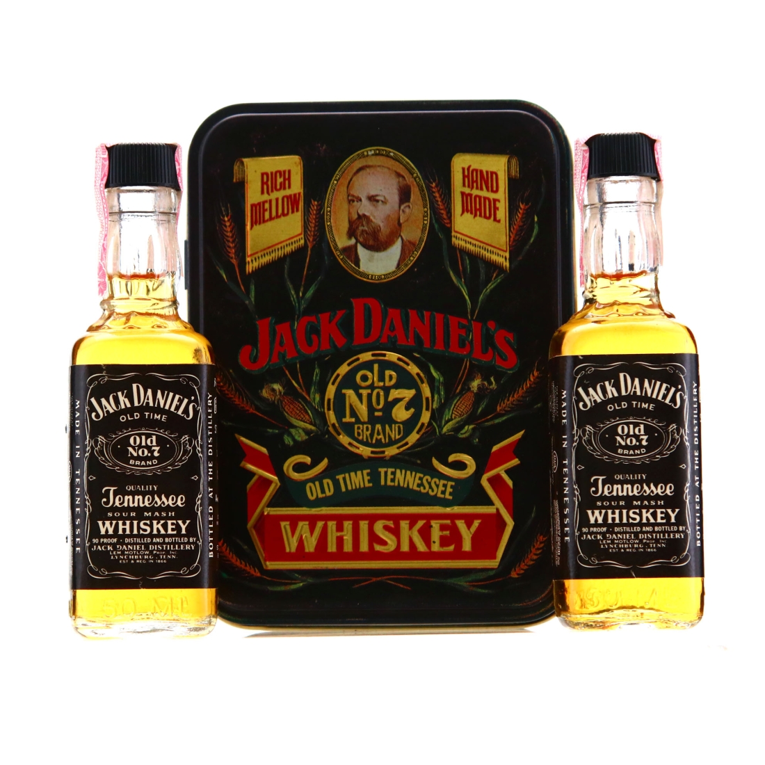 Jack Daniel's Old No.7 90 Proof Miniature x 2