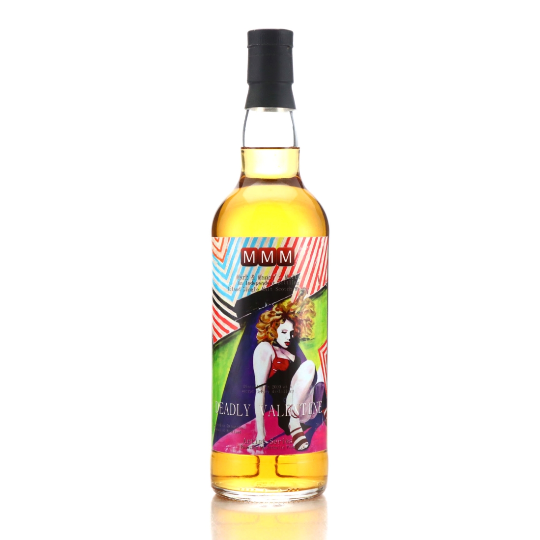 Orkney Single Malt 2000 Mark and Manny's Malts 19 Year Old / Artist Series - Deadly Valentine