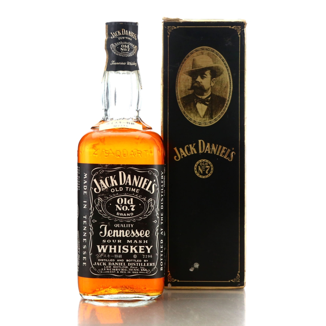 Jack Daniel's Old No.7 Brand 90 Proof 1976