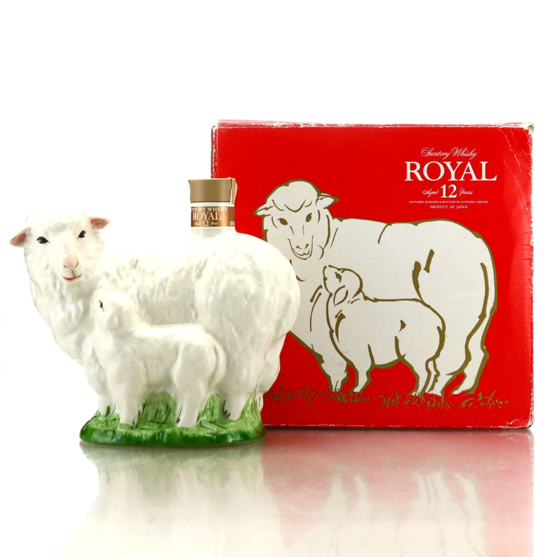 Suntory Royal 12 Year Old 60cl  / Year of the Sheep Decanter