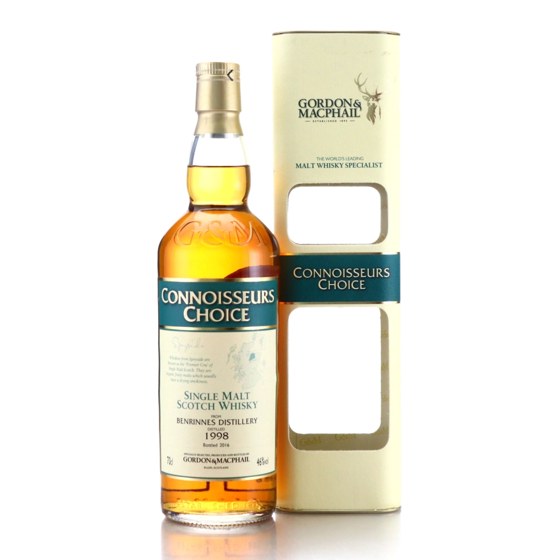 Benrinnes 1998 Gordon and MacPhail