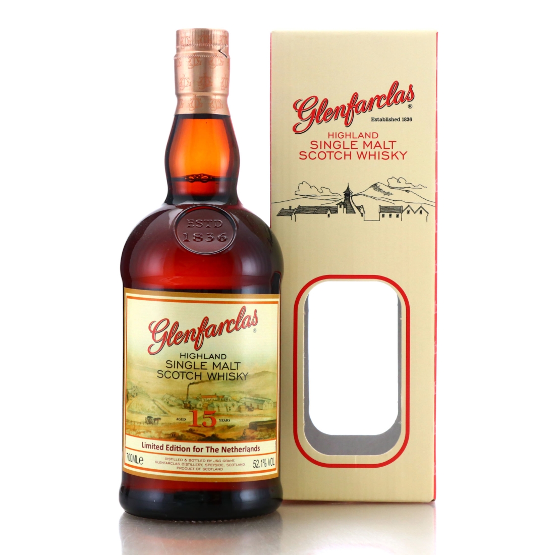 Glenfarclas 15 Year Old Cask Strength / The Netherlands