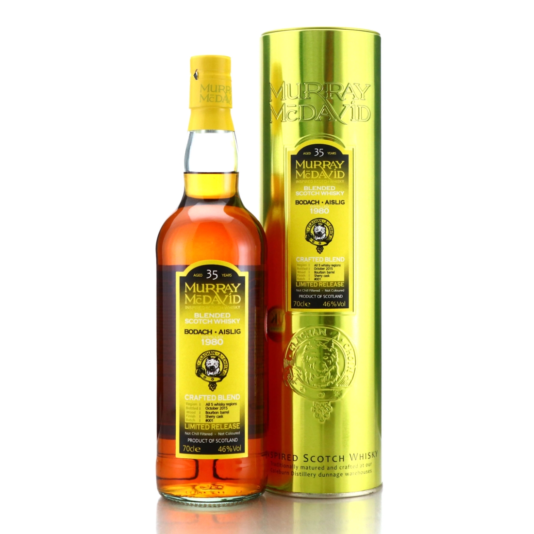 Bodach Aislig 1980 Murray McDavid 35 Year Old Crafted Blend