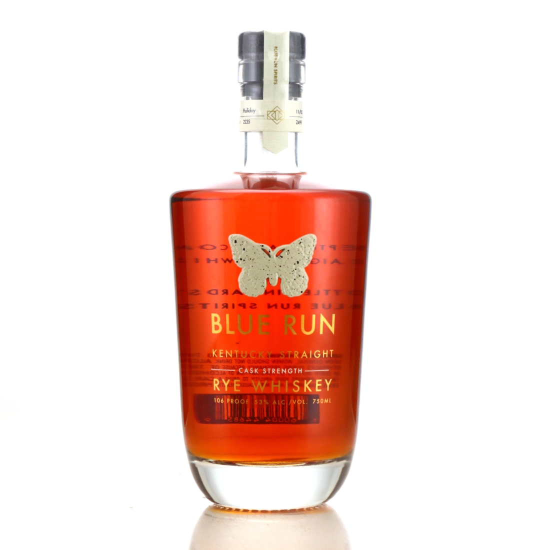 Blue Run Cask Strength Kentucky Straight Bourbon / Holiday 2021