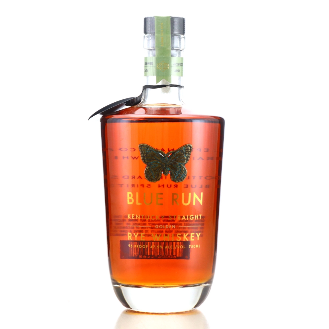 Blue Run Kentucky Straight Golden Rye Bourbon Whiskey / Summer 2022