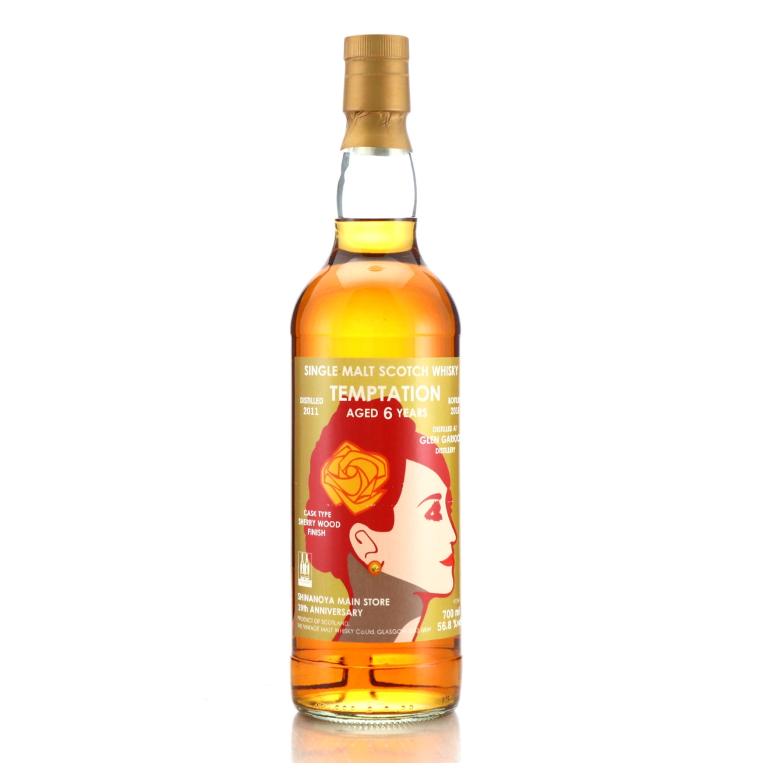 Glen Garioch 2011 Shinanoya 6 Year Old Temptation / 19th Anniversary
