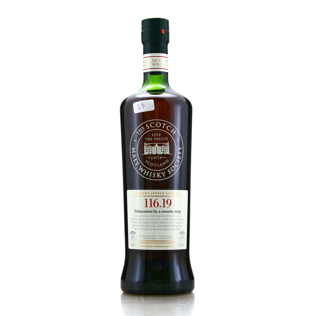 Yoichi 1994 SMWS 20 Year Old 116.19