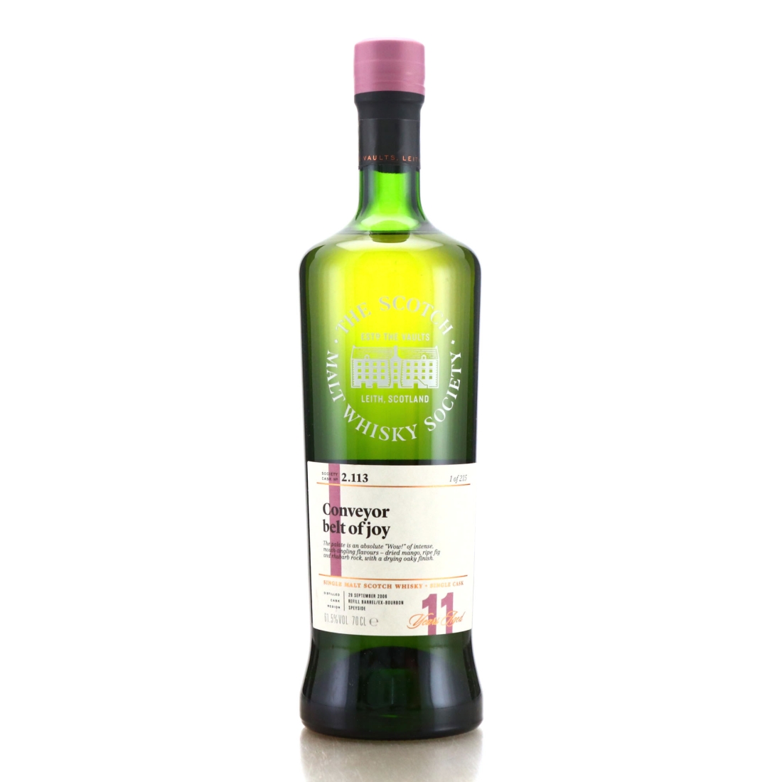 Glenlivet 2006 SMWS 11 Year Old 2.113