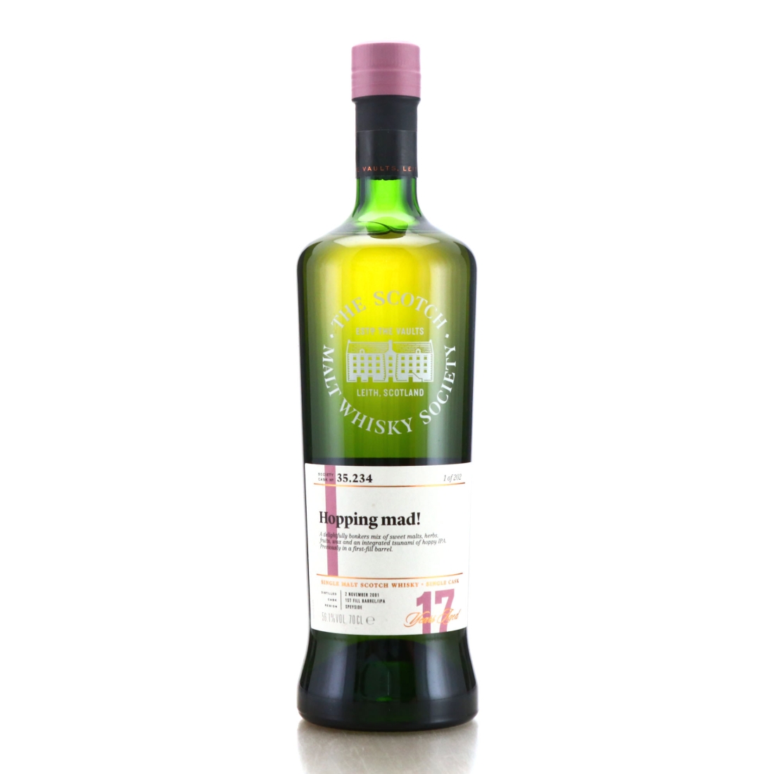 Glen Moray 2001 SMWS 17 Year Old 35.234