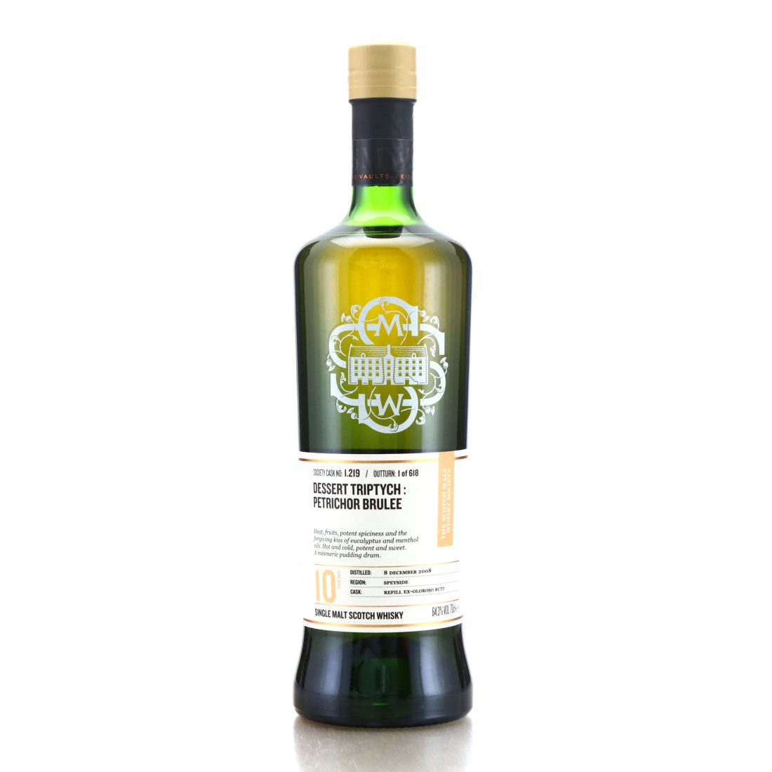 Glenfarclas 2008 SMWS 10 Year Old 1.219