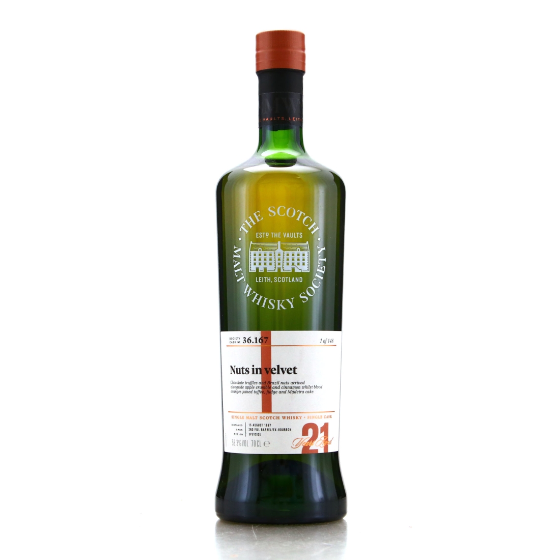 Benrinnes 1997 SMWS 21 Year Old 36.167