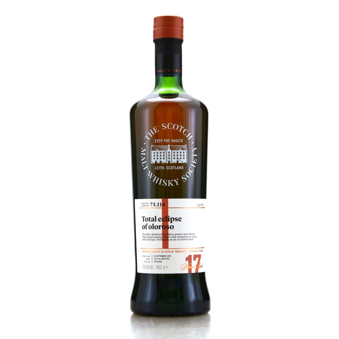 Aultmore 2001 SMWS 17 Year Old 73.114