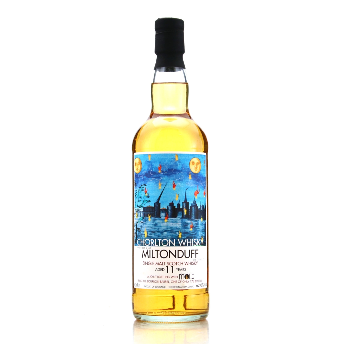 Miltonduff 11 Year Old Chorlton Whisky / The Rare Malt