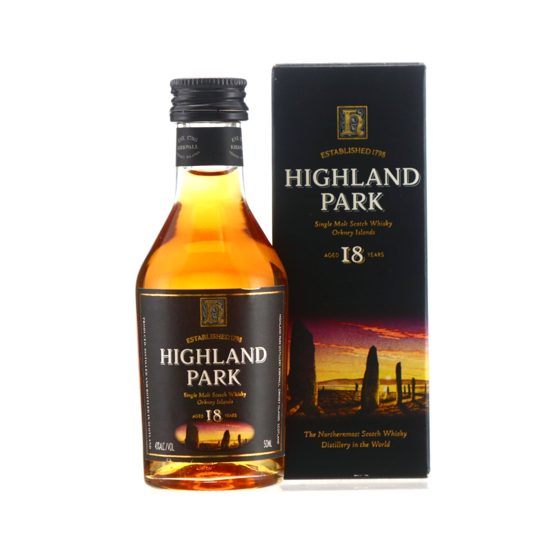 Highland Park 18 Year Old Miniature