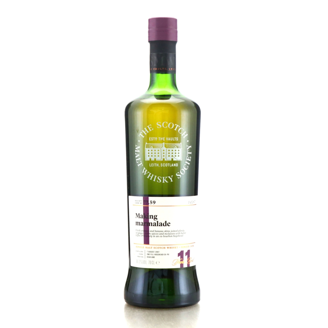 Glen Ord 2007 SMWS 11 Year Old 77.59