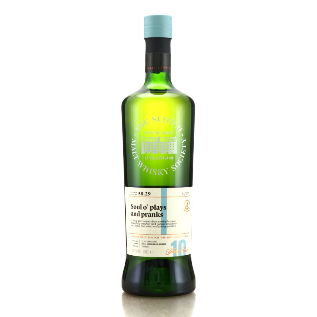 Strathisla 2007 SMWS 10 Year Old 58.29
