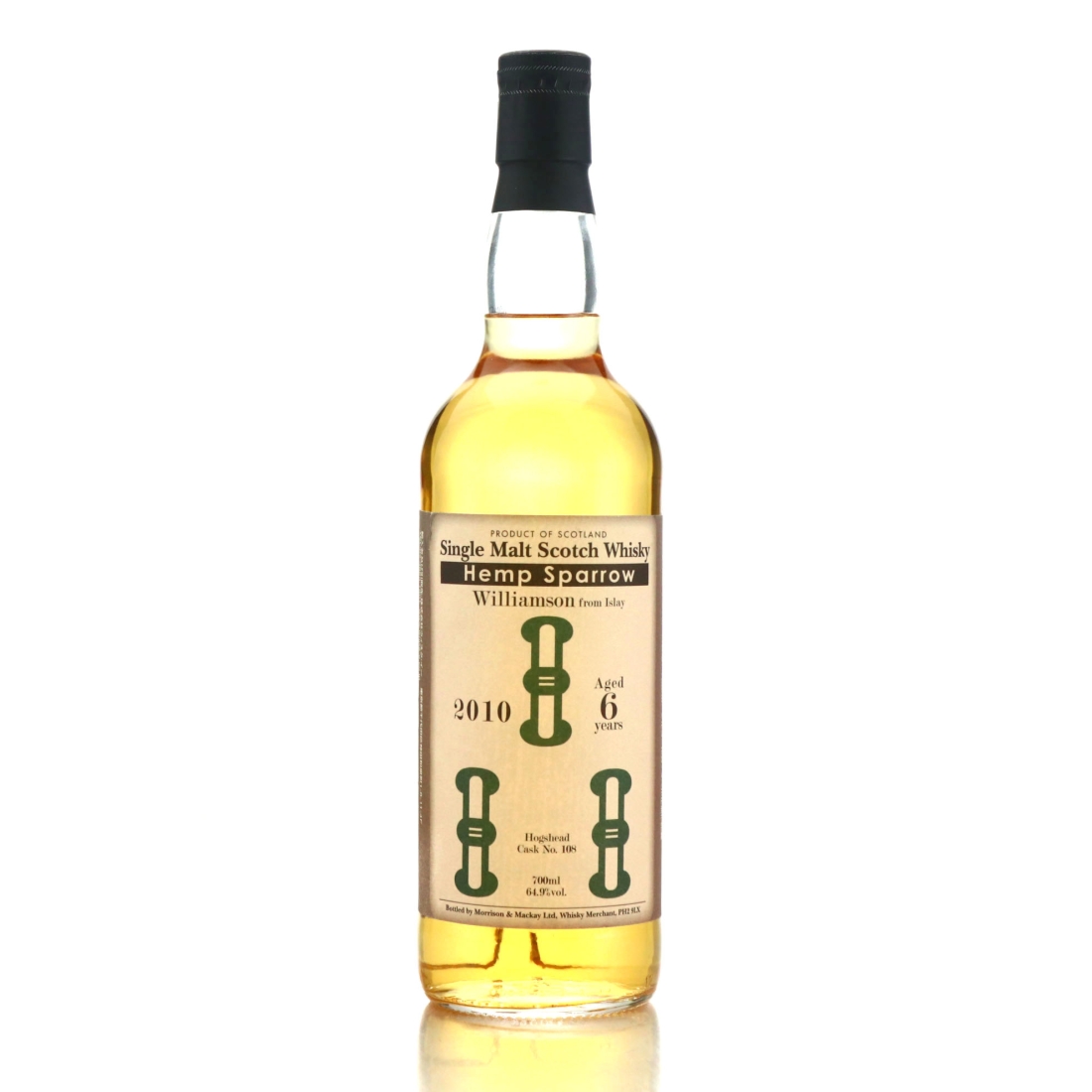 Laphroaig 'Williamson' 2010 Hemp Sparrow 6 Year Old
