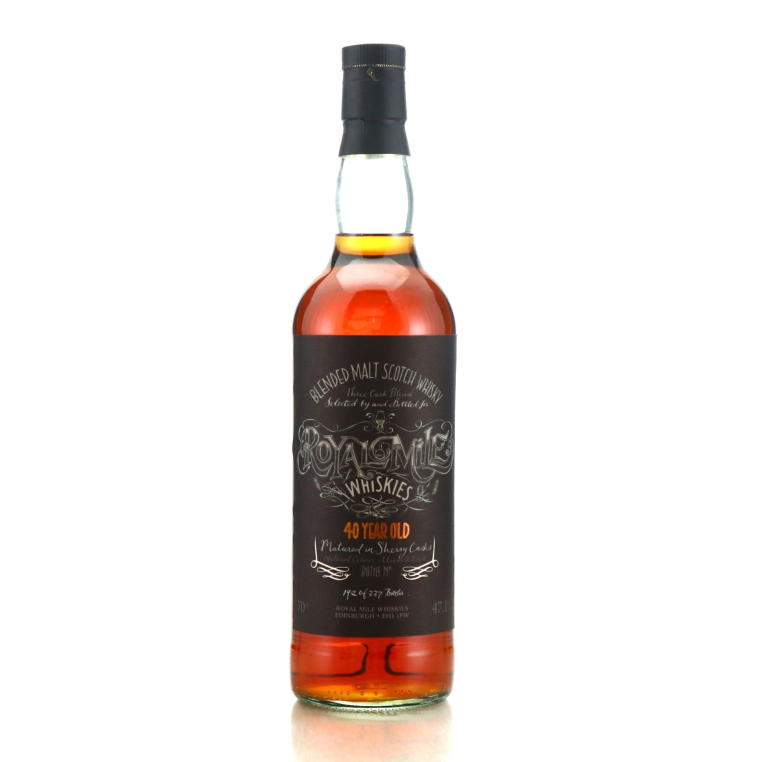 Royal Mile Whiskies 40 Year Old Three Cask Blended Malt