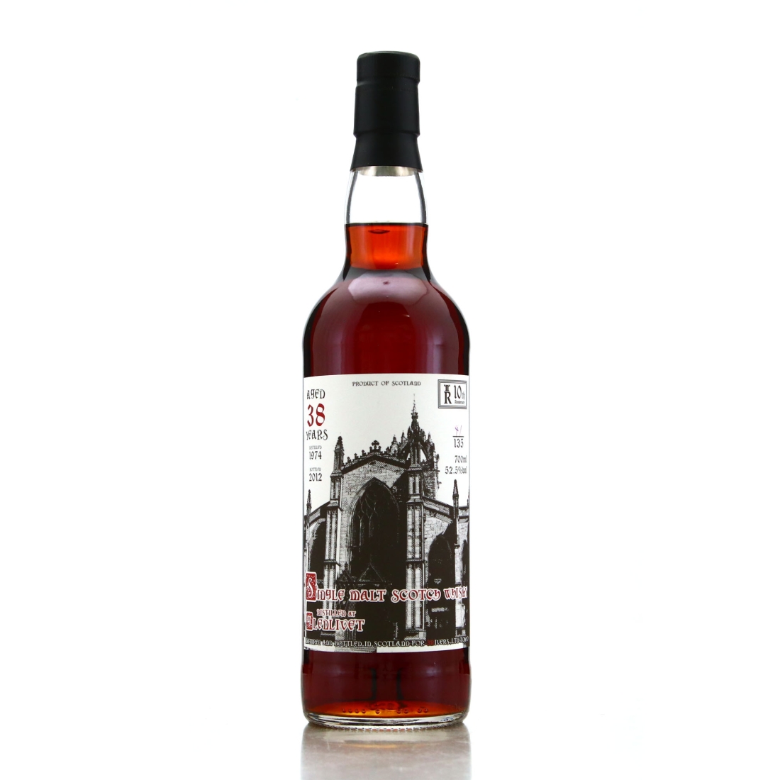 Glenlivet 1974 Three Rivers 38 Year Old / 10th Anniversary