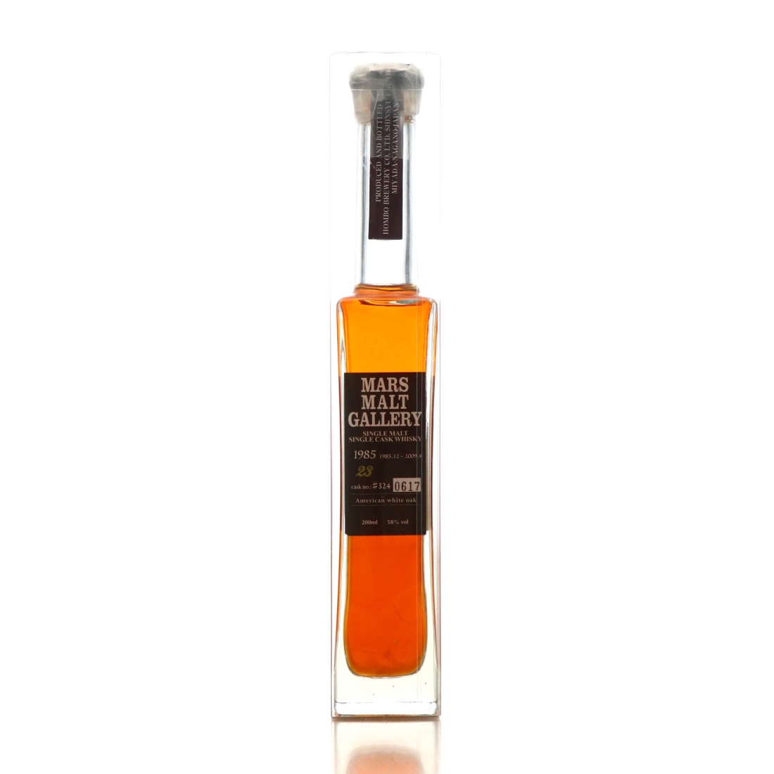 Shinshu 1985 Single American White Oak Cask 23 Year Old #324 20cl