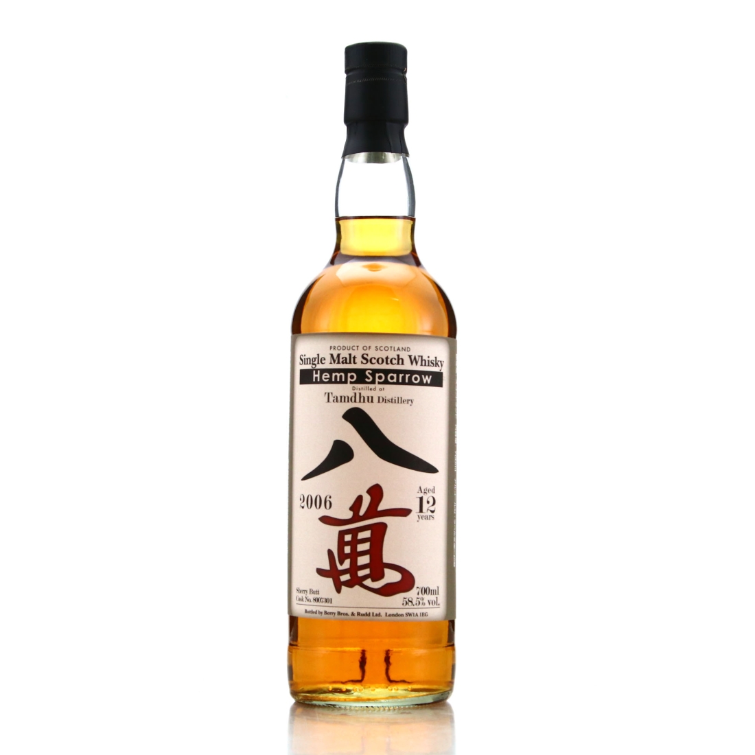 Tamdhu 2006 Berry Brothers and Rudd 12 Year Old / Hemp Sparrow